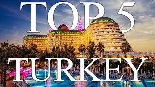 TOP 5 BEST allinclusive resorts in TURKEY 2023 PRICES REVIEWS INCLUDED [upl. by Uzia]