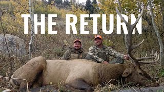 THE RETURN  A Wyoming General Season Rifle Elk Hunt [upl. by Eirelam]