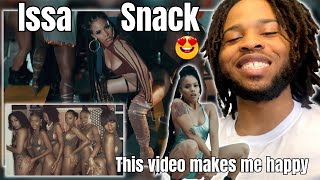 Nessa Preppy x Travis World Issa Snack Official Music Video quot2019 Socaquot HD REACTION [upl. by Elisa697]