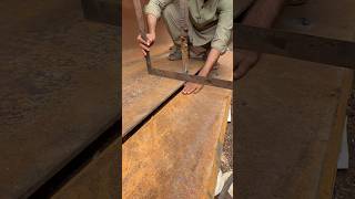 Easily close a long gap with amazing welding tools shorts weldingwork [upl. by Tnilk]