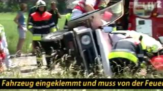 Lauterach Frontalcrash auf der Senderstraße [upl. by Weylin494]