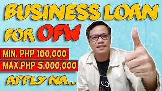 🔴Paano Mag LOAN Pang Negosyo Ang OFW sa LandBank of The Philippines [upl. by Tessil]