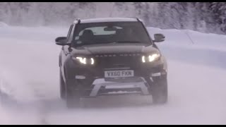 Range Rover Evoque Testing in Arjeplog [upl. by Inohs26]