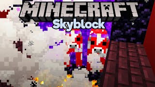 PortalPowered Mooshroom Farm ▫ Minecraft 115 Skyblock Tutorial Lets Play Part 28 [upl. by Pinelli]