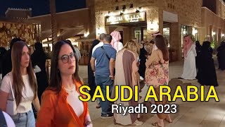 Riyadh Downtown Night Life In October 2023  Wonderful Street Life Of Saudi Arabia [upl. by Rochelle853]