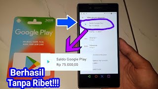 Cara memasukan kode voucher Google Play Store sampai berhasil 100 [upl. by Kennett]