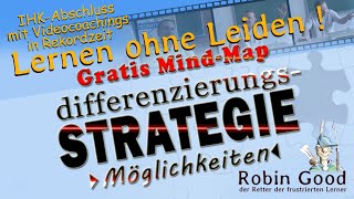 Differenzierungsstrategie Möglichkeiten plus GratisMind Map [upl. by Narual]