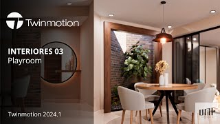 Twinmotion  Interior Render Tutorial 03  Path Tracer [upl. by Ro858]