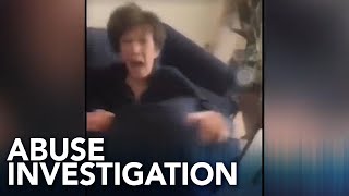 Disturbing video shows alleged abuse of elderly woman [upl. by Aja941]