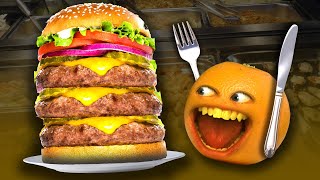 EATING CHALLENGES SUPERCUT  Annoying Orange [upl. by Nosemyaj]