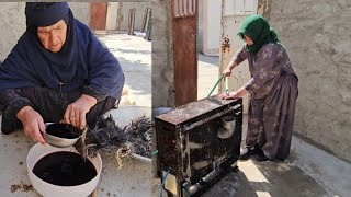 Making Dough with Oak Flour A Valuable Traditional Art [upl. by Torray]