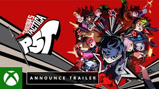 Persona 5 Tactica — Announcement Trailer [upl. by Shanna716]