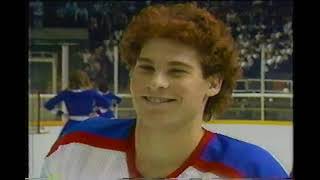 1984 MN Boys High School State Hockey 3rd Place Game Hibbing v St Paul Johnson 1st period [upl. by Joung]