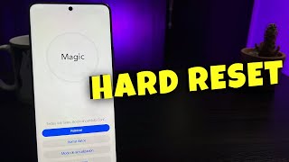 HONOR X9📲Cómo Hacer Hard Reset Borrado Restaurar contraseña Patron Fácil [upl. by Ynnek720]