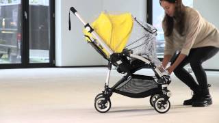 bugaboo bee³ demo  use of rain cover [upl. by Elboa]