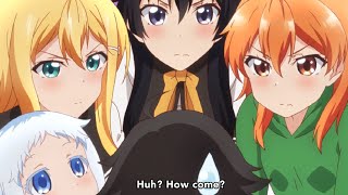 Best harem anime Moments Shomin Sample 翔民サンプル [upl. by Rowell876]