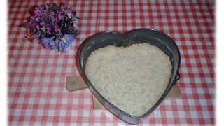 SUPER SCHNELL UND EINFACH VALENTINSTAG KUCHEN IN HERZFORM  MANDELKUCHEN REZEPT [upl. by Kissner]