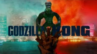 Godzilla vs king kong trailer stopmotion HD [upl. by Airogerg]