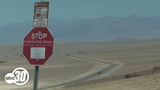 Motorcyclist dies from heat exposure in Death Valley amid recordbreaking temps [upl. by Siblee]