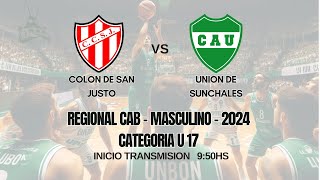 COLON DE SAN JUSTO vs UNION DE SUNCHALES [upl. by Ethbinium]