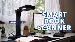 CZUR ET18 Pro Review  A Smart and Efficient Book Scanner [upl. by Nothgiel]