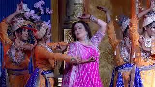 Nita Ambanis Dance on Krishna Bhajan at AkashShloka Wedding [upl. by Latin663]