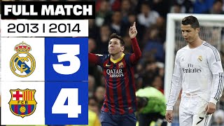 Real Madrid vs FC Barcelona 34 20132014 PARTIDO COMPLETO [upl. by Timothee]