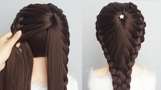 Easy Trick For Bridesmaid Hairstyle For Long Hair – Wedding Hairstyle For Ladies [upl. by Lorollas]