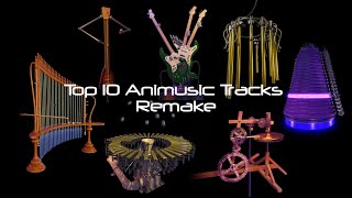 Top 10 Animusic Tracks Remake [upl. by Nettle]