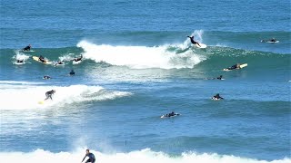 Peniche Surf  Busy Session at Lagide 06092022 [upl. by Zere]