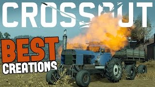 Crossout Best Creations  MAMMOTH CANNON TRACTOR Drag Racer amp More  Crossout Gameplay [upl. by Audres456]