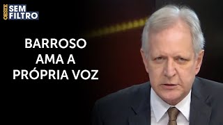 Augusto Nunes ‘Locutores da Globo já viajam menos do que Barroso’ [upl. by Ahterod748]