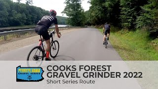 PA Gravel Series  Cooks Forest Gravel Grinder 2022  Gravel Bike Race [upl. by Dirrej]