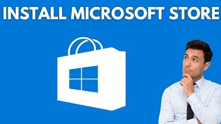 How to install Microsoft Store on Windows 10 Enterprise LTSC 17763 ver 1809 [upl. by Enajyram647]