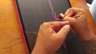 How to Pinstripe Simple Pinstriping Design 18 [upl. by Sices]