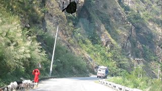 Kathmandu to Pokhara Beautiful High Way Road Nepal Tourism [upl. by Akitan]