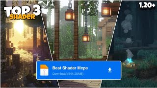 Top 3 Shaders For Minecraft Pe 120  Best Shader For Mcpe 120 [upl. by Roeser]