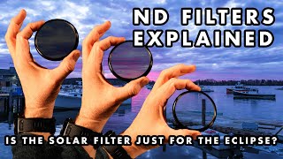 ND FIlters explained  Is the Solar Filter just for the Eclipse Nikon Zf  Viltrox 20mm 28 [upl. by Nagaem]