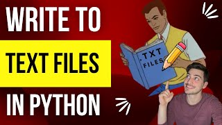 How to Write to a text txt file in Python Processing Lists and Outputting Data [upl. by Rutter42]