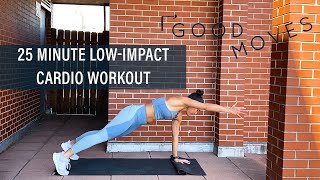 25 Minute LowImpact Cardio Workout  Good Moves  WellGood [upl. by Ko432]