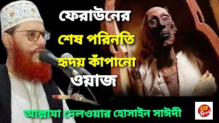 ফেরাউনের শেষ পরিনতি কি হয়েছিল হৃদয় কাঁপানো ঘটনা ।আল্লামা সাঈদী।ফেরাউনের লাশের সাথে অলৌকিক ঘটনা [upl. by Culberson132]