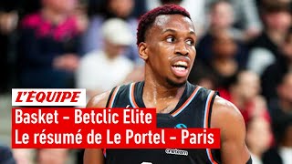 Basket  Betclic Élite  Paris Basketball simpose au Portel et bat le record dinvincibilité [upl. by Aihn]