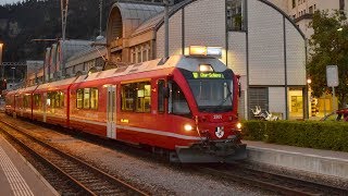 Rhätische Bahn SBahn nach Schiers ● Thusis [upl. by Loggins]