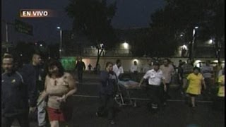 Temblor en México DF en vivo epicentro en Michoacán [upl. by Bernette477]