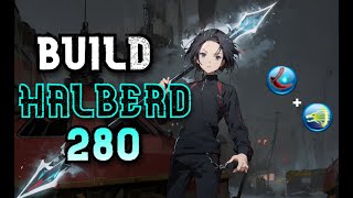 Toram Online  Build Halberd Lv280 Full Physical Pierce [upl. by Reteid]