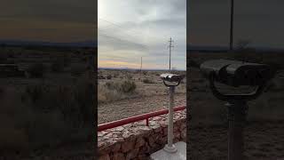 Check out the Marfa lights at this viewing area 9 miles east of town US 90 towards Alpine [upl. by Kristi]