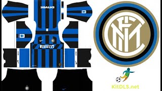 Kit Logo Inter Milan DLS Dream League Soccer 2023  2024 [upl. by Kcerred86]