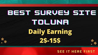 How to Open in Toluna Survey account bangla tutorial 2021 ll Daily Earn 2 15 [upl. by Moe991]