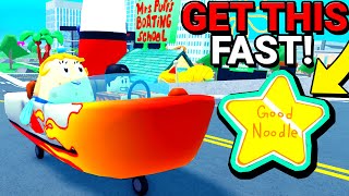 How to Get BOAT CAR Fast in NEW Spongebob Car Dealership Tycoon Update [upl. by Neelcaj]