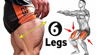 6 Best Legs Exercises You Need for Mass  leg workout [upl. by Akenahs]